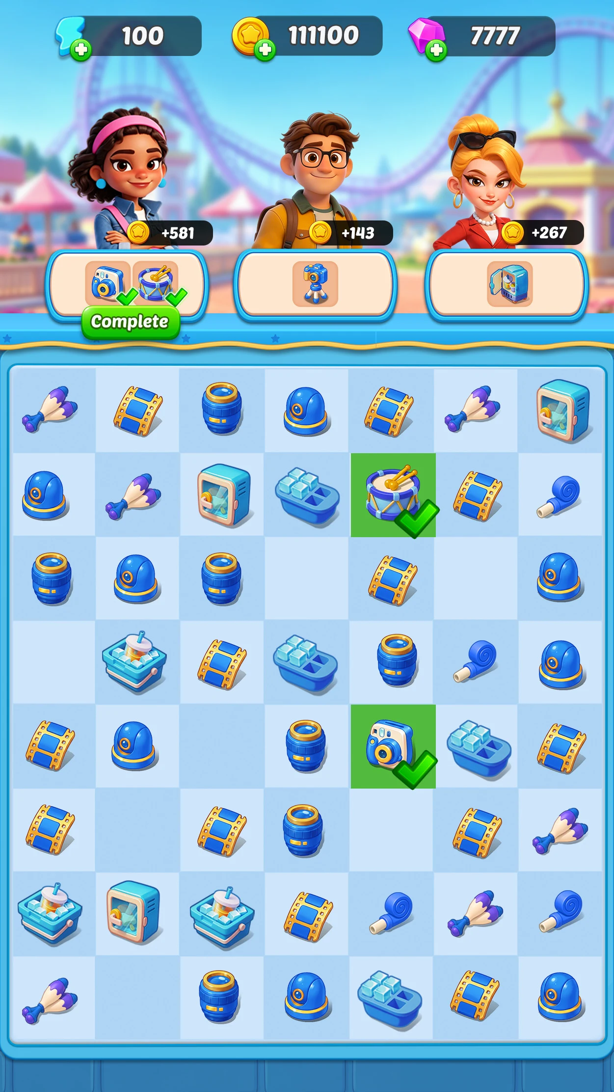 Fairground Days: Merge Game screenshot
