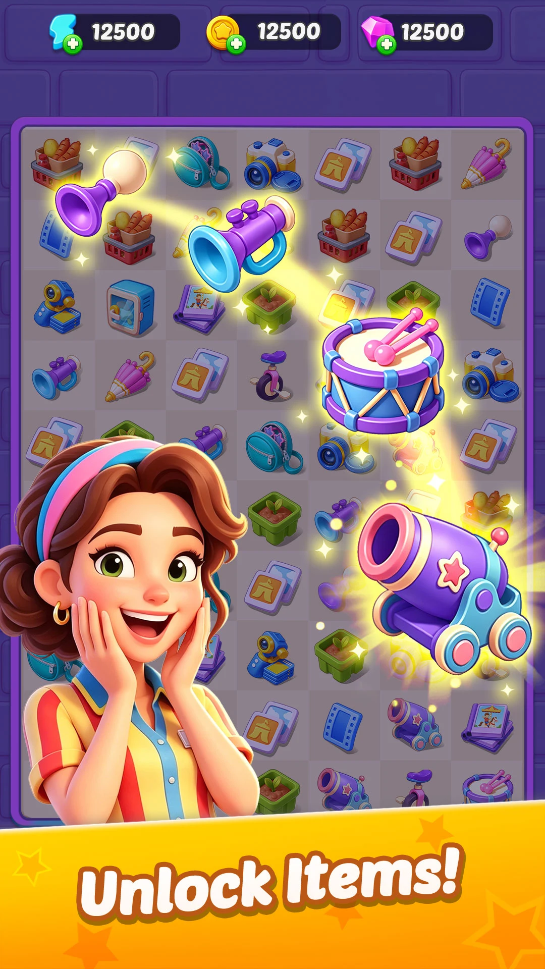 Fairground Days: Merge Game screenshot