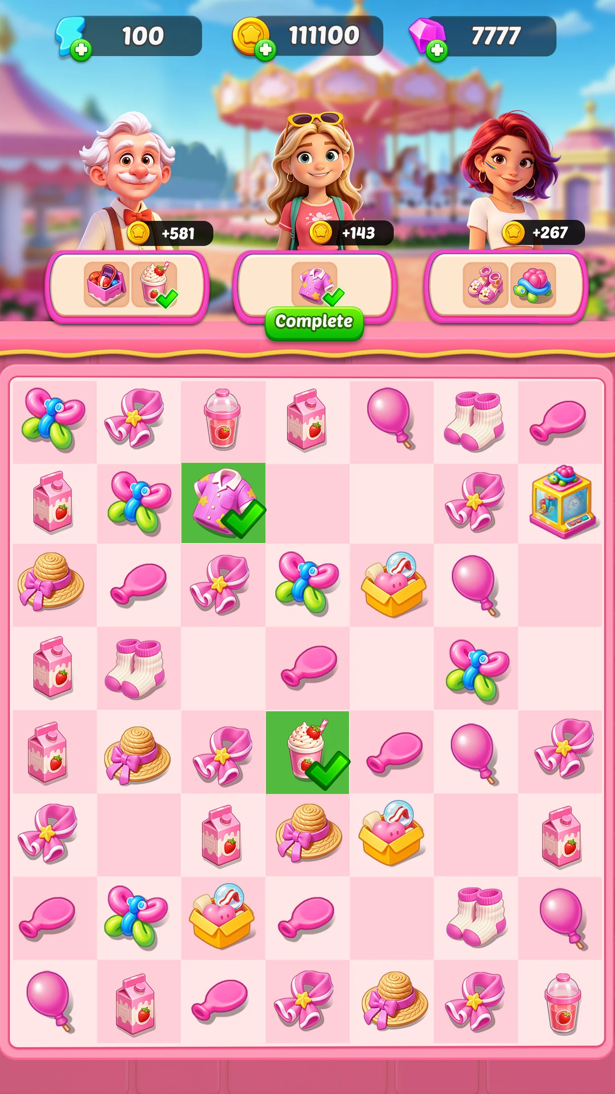 Fairground Days: Merge Game screenshot